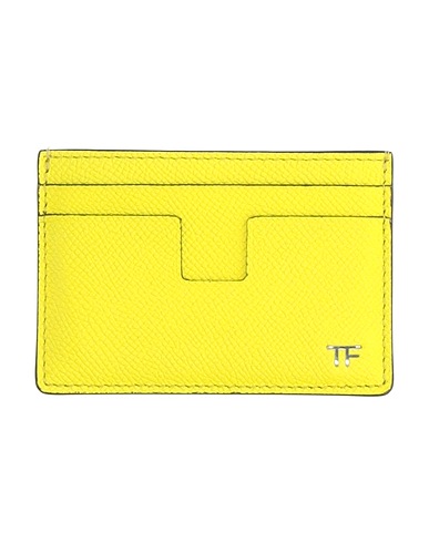 TOM FORD Small Leather Goods Lime green Calfskin