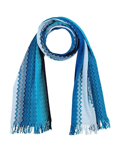MISSONI Scarves and foulards Azure 100% Cotton