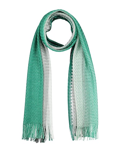 MISSONI Scarves and foulards Dark green 100% Viscose