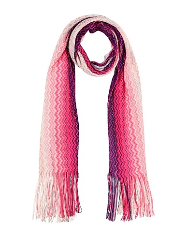 MISSONI Sciarpe e foulard Rosa chiaro 100% Viscosa