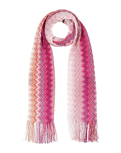 MISSONI Scarves and foulards Fuchsia 86% Viscose, 14% Polyester