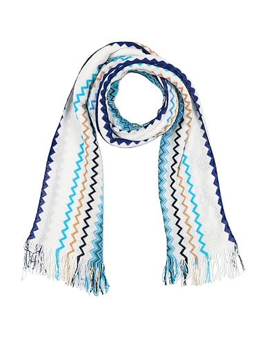 MISSONI ACCESSORIES Azure 54% Viscose, 38% Cotton, 8% Polyester