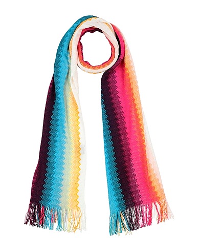 MISSONI Scarves and foulards Azure 100% Viscose