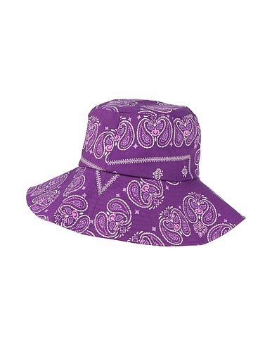 MAJE Hat Purple 100% Cotton