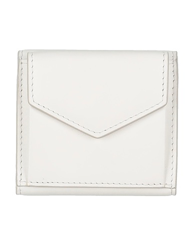 MAISON MARGIELA Wallet White Leather