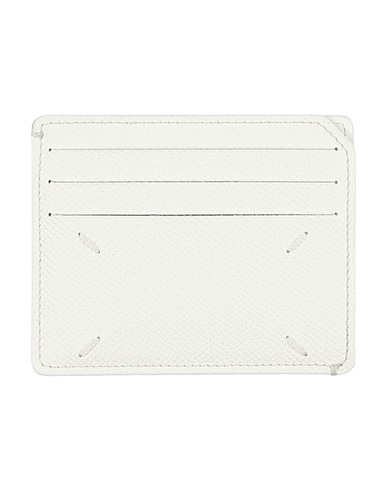 MAISON MARGIELA Small Leather Goods Ivory Cow leather