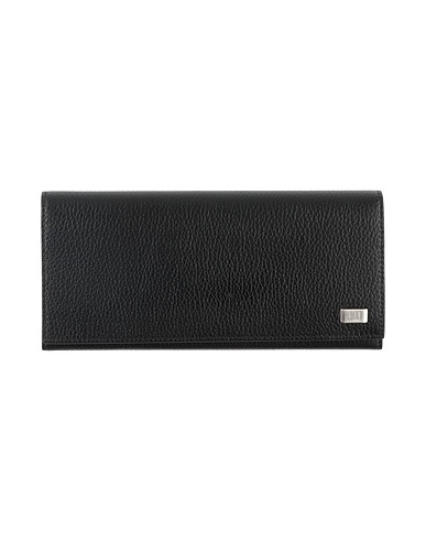 DUNHILL 財布 ブラック 革（なめし加工）