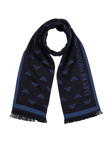 EMPORIO ARMANI Scarves and foulards BLU 100% Wool
