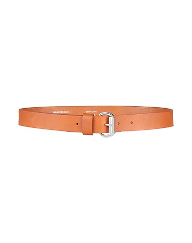 EMPORIO ARMANI Regular belt Tan Leather