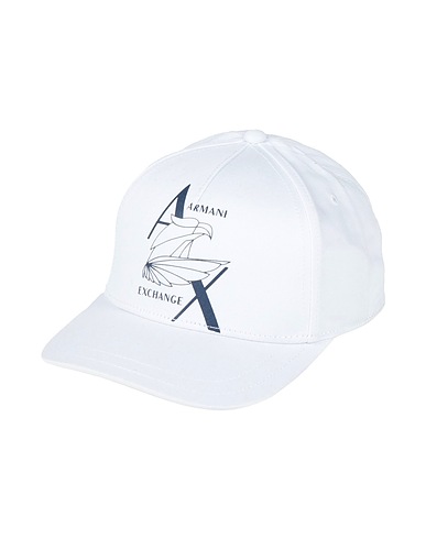 ARMANI EXCHANGE Cappello Bianco 100% Cotone
