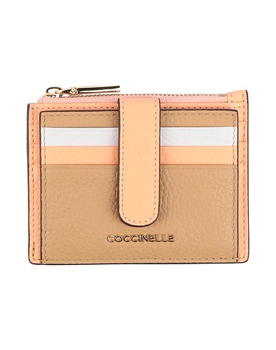 COCCINELLE Small Leather Goods Apricot Leather