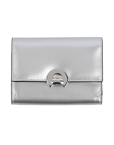 COCCINELLE Brieftasche Silber Leder