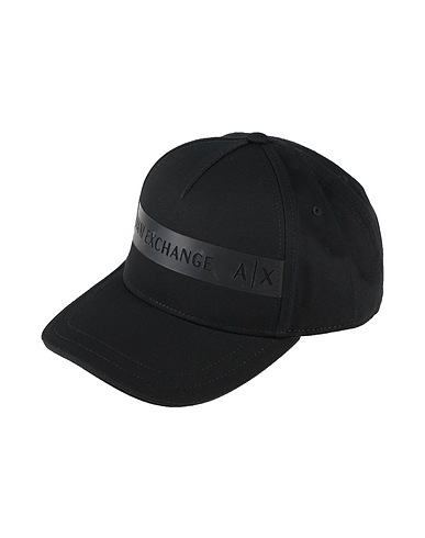 ARMANI EXCHANGE Hat Black 100% Cotton
