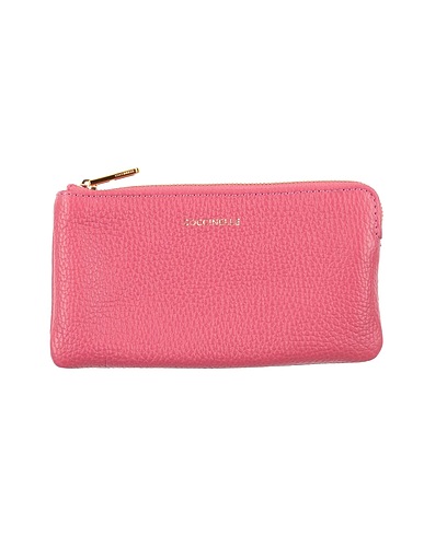 COCCINELLE Small Leather Goods Antique rose Leather