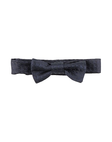 EMPORIO ARMANI Ties and bow ties Midnight blue 100% Silk