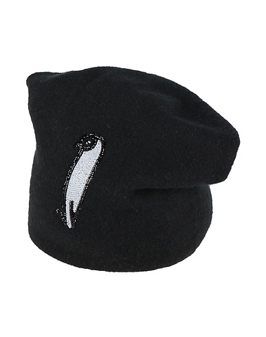 WARM-ME Hat Black 100% Cashmere