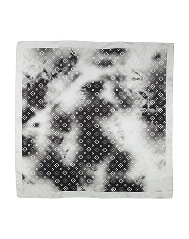 DESTIN Scarves and foulards Charcoal 100% Silk