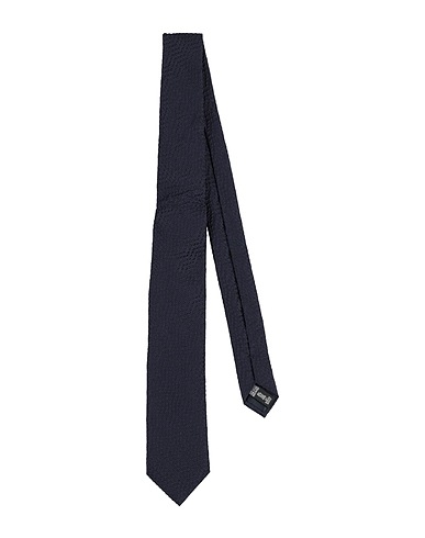 GIORGIO ARMANI Ties and bow ties Navy 86% Silk, 14% Acrylic