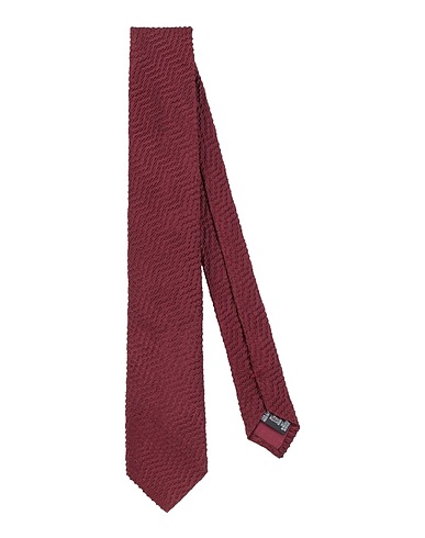 GIORGIO ARMANI Cravatte e papillon Bordeaux 86% Seta, 14% Acrilico