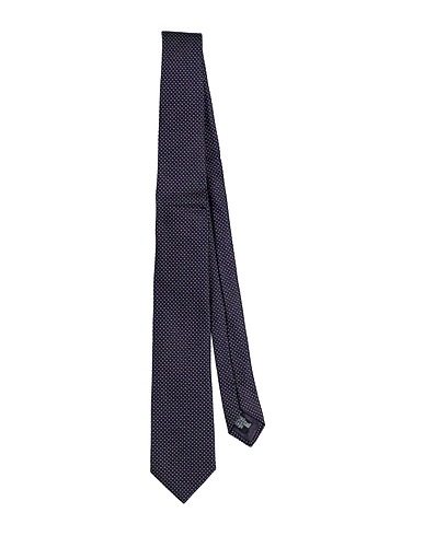 GIORGIO ARMANI Cravatte e papillon Blu notte 100% Seta