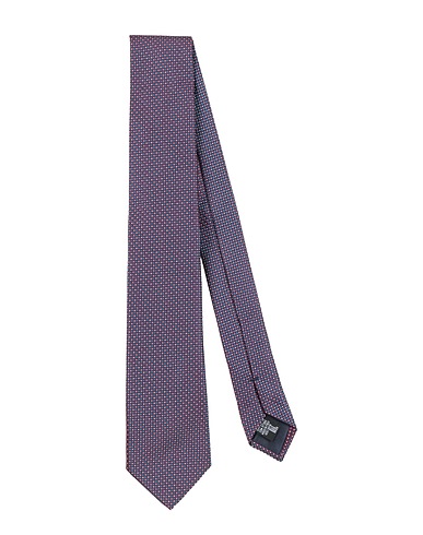GIORGIO ARMANI Ties and bow ties Burgundy 100% Silk
