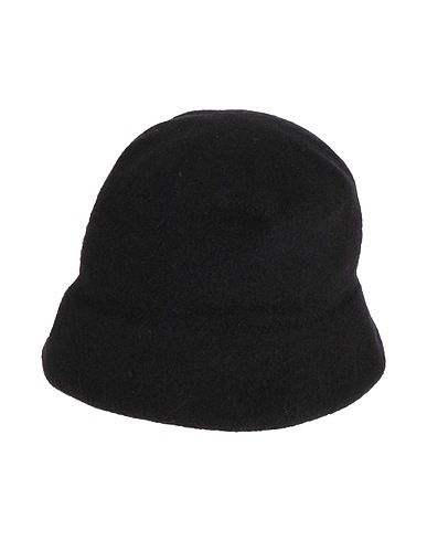 SCHA Cappello Nero 100% Lana
