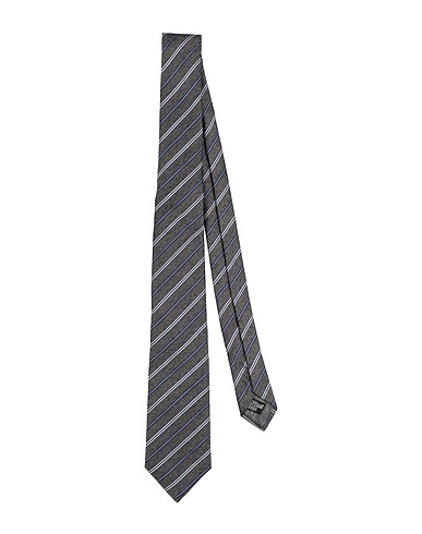 EMPORIO ARMANI Ties and bow ties Dark green 100% Silk