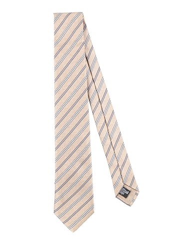 EMPORIO ARMANI Ties and bow ties Beige 100% Silk