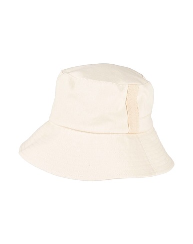 EMPORIO ARMANI Hat Cream 100% Cotton, Organic cotton