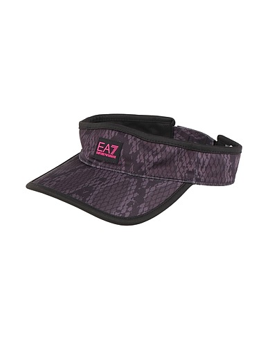 EA7 Cappello Nero 92% Poliestere, 8% Elastan