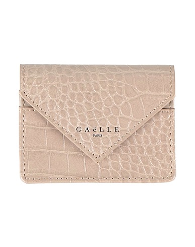 GAëLLE Paris Brieftasche Beige Polyurethan, Polyester