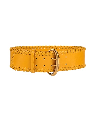 MALÌPARMI High-waist belt Marigold Leather