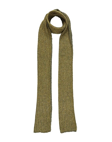 ROSSOPURO Scarves and foulards Military green 47% Polyester, 30% Acrylic, 10% Wool, 7% Mohair wool, 6% Polyamide