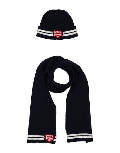 EMPORIO ARMANI Sciarpe e foulard BLU NOTTE 35% Poliammide, 30% Lana, 30% Viscosa, 5% Cachemire