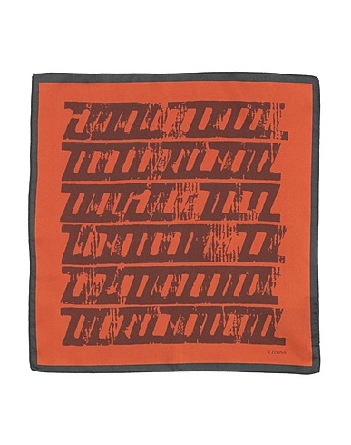Z ZEGNA Scarves and foulards Tan 100% Silk
