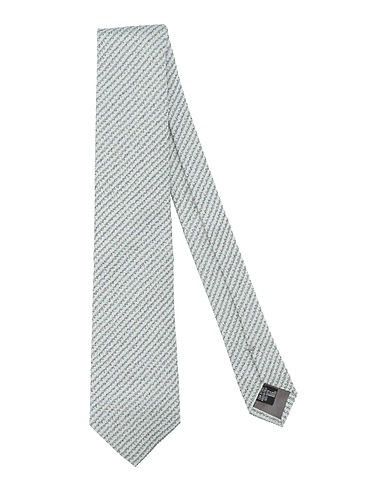 EMPORIO ARMANI Ties and bow ties Light green 100% Silk