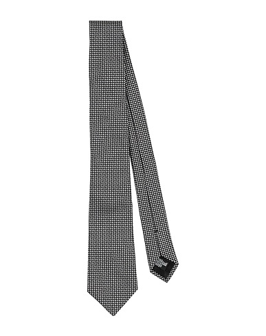 EMPORIO ARMANI Cravatte e papillon Nero 100% Seta