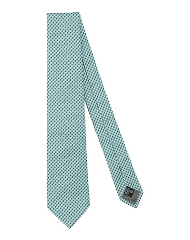 EMPORIO ARMANI Ties and bow ties Light green 100% Silk