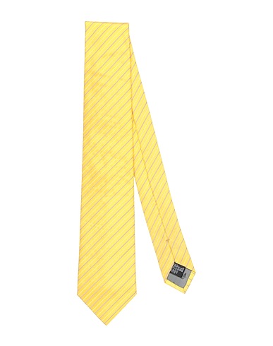 EMPORIO ARMANI Ties and bow ties Yellow 100% Silk