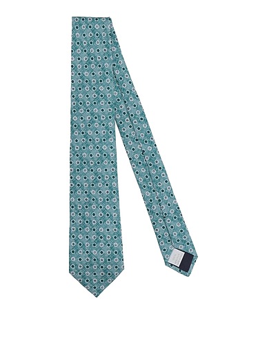 TAGLIATORE Ties and bow ties Emerald green 100% Silk