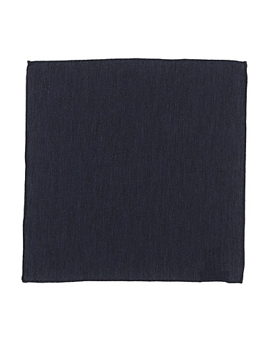EMPORIO ARMANI Scarves and foulards Midnight blue 57% Virgin Wool, 43% Lyocell