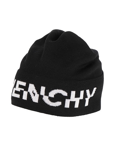 GIVENCHY Chapeau Noir 100% Laine