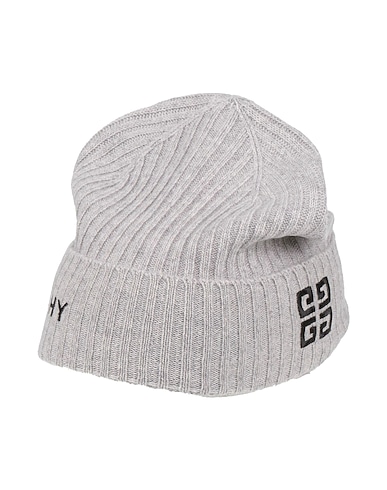 GIVENCHY Hat Light grey 70% Wool, 30% Cashmere