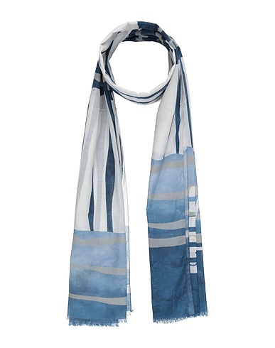 EMPORIO ARMANI Schals und Foulards Taubenblau 100% Baumwolle
