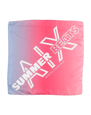 ARMANI EXCHANGE Scarves and foulards Fuchsia 100% Silk
