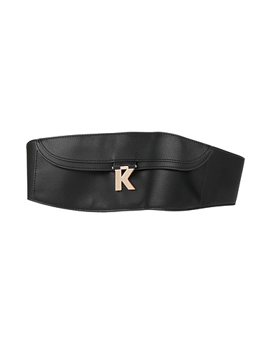 KARL LAGERFELD High-waist belt Black 100% Polyurethane