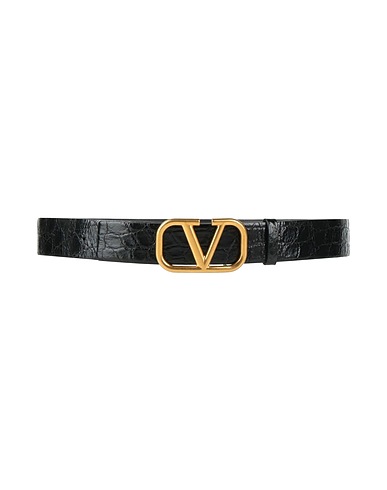 VALENTINO GARAVANI Cintura in pelle Nero Pelle