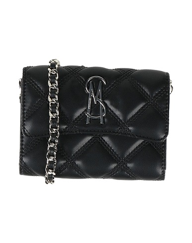 STEVE MADDEN Small Leather Goods Black 100% Polyurethane