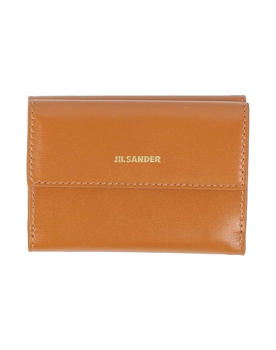 JIL SANDER Wallet Brown Leather