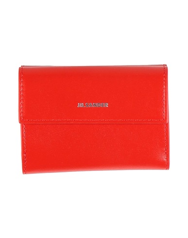 JIL SANDER 財布 コーラル 革（なめし加工）